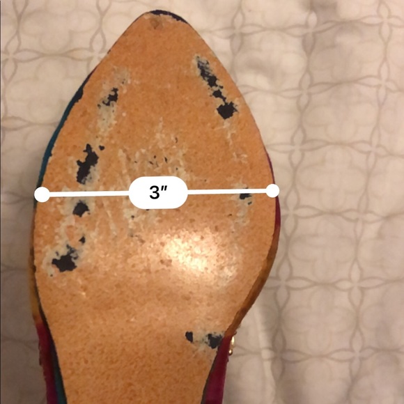 Vintage Indian kitten heel - Picture 7 of 8